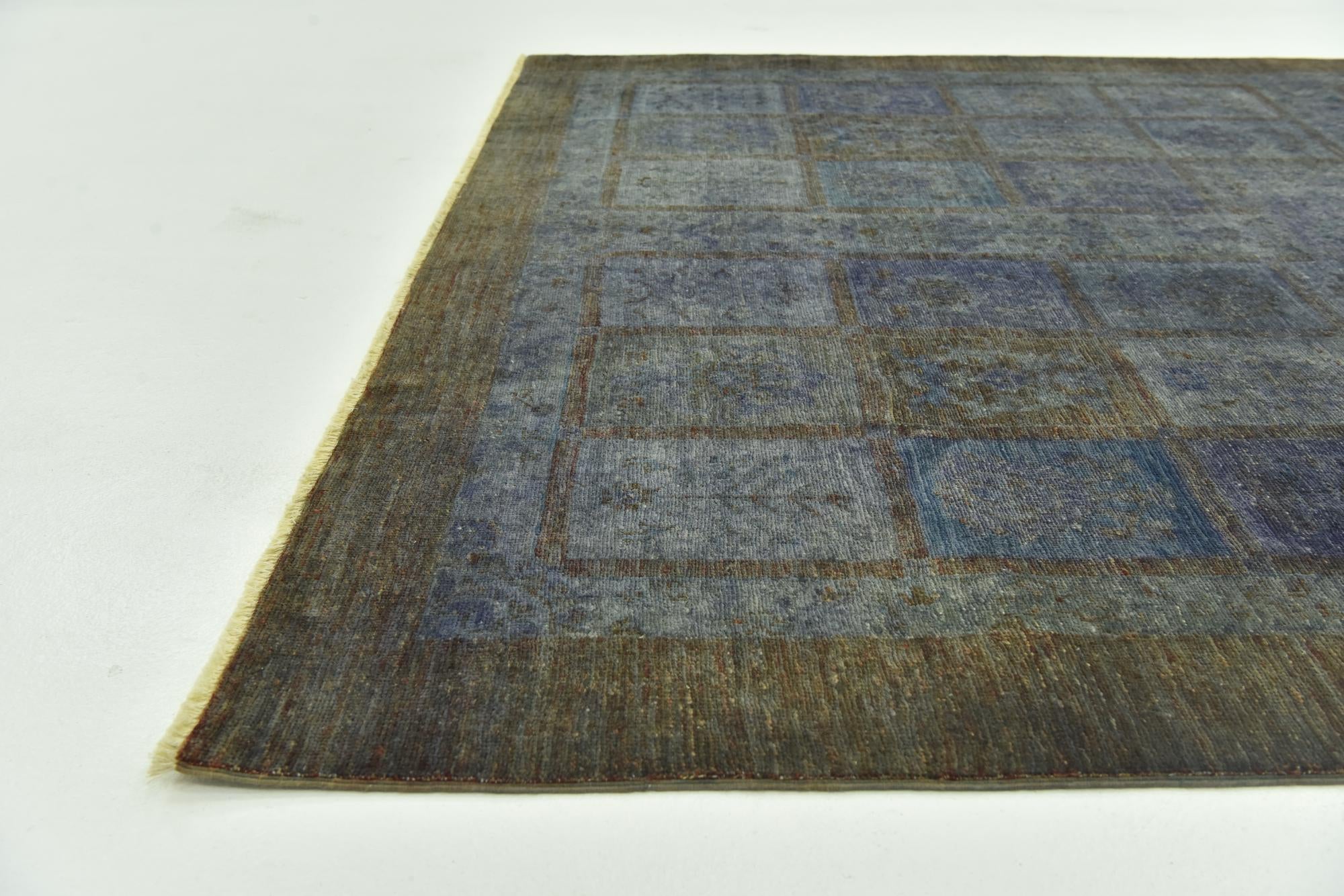 5' 6 x 8' 4 Hand Knotted Over-Dyed Ziegler Rug