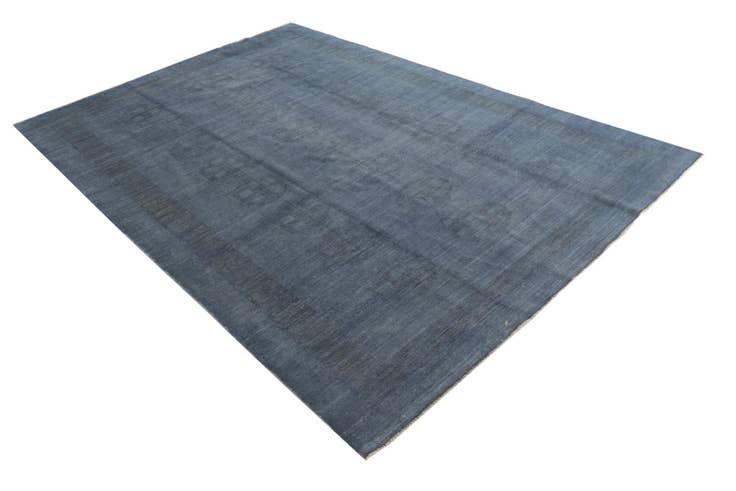 Detail image of 6' 6 x 9' 7 Hand Knotted Over-Dyed Ziegler Rug