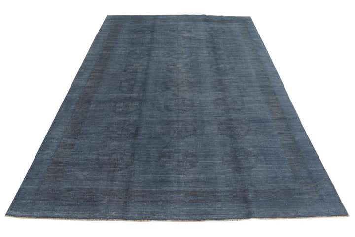 6' 6 x 9' 7 Hand Knotted Over-Dyed Ziegler Rug