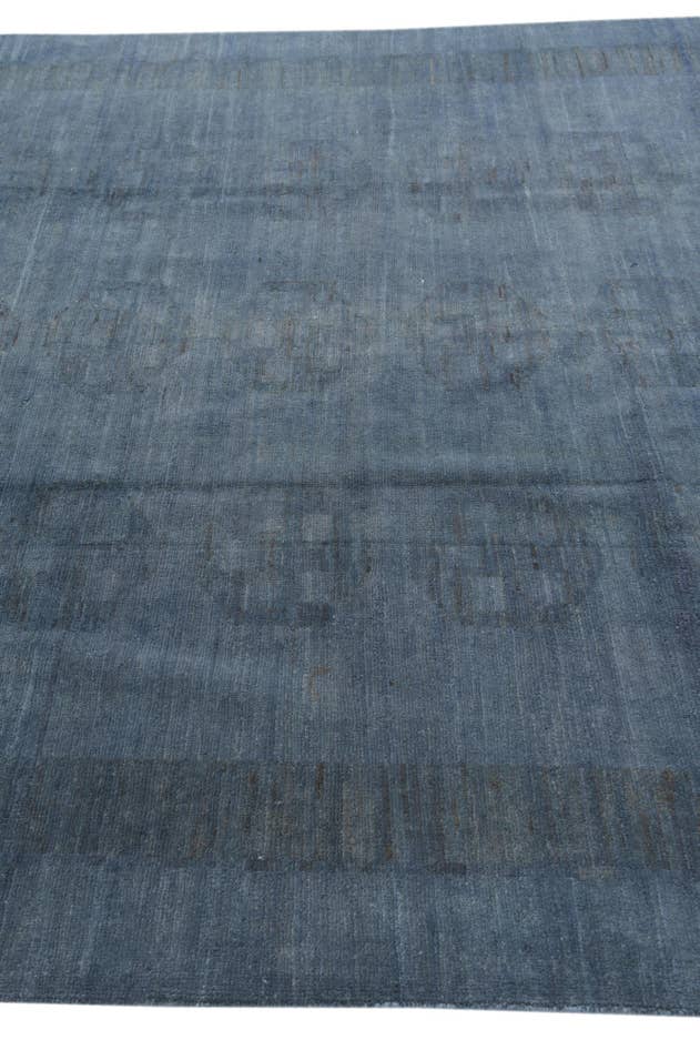 Detail image of 6' 6 x 9' 7 Hand Knotted Over-Dyed Ziegler Rug