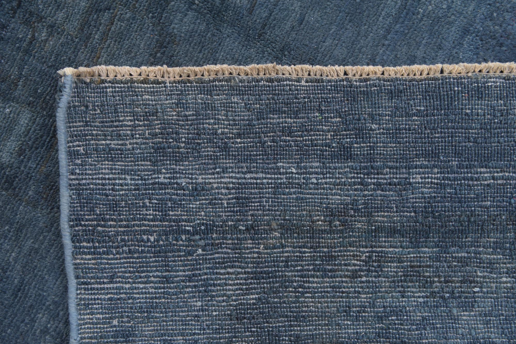 6' 6 x 9' 7 Hand Knotted Over-Dyed Ziegler Rug