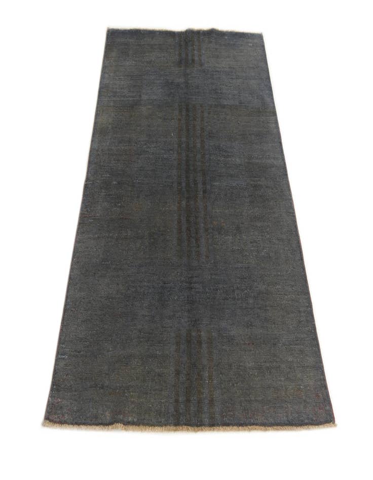 Detail image of 3' 10 x 5' 7  Hand Knotted Over-Dyed Ziegler Rug