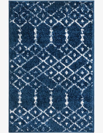 Navy Blue Paxon Trellis Rug