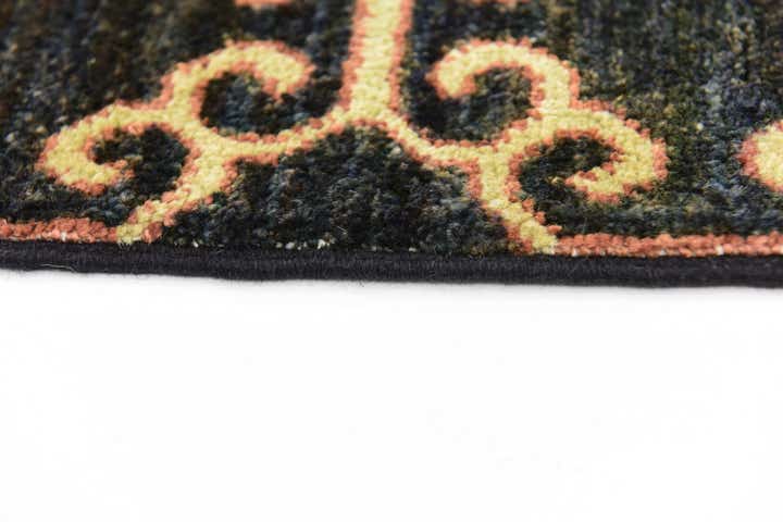 6' 6 x 9' 3 Hand Knotted Peshawar Ziegler Rug