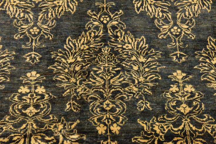 Detail image of 4' 10 x 6' 3 Hand Knotted Peshawar Ziegler Oriental Rug