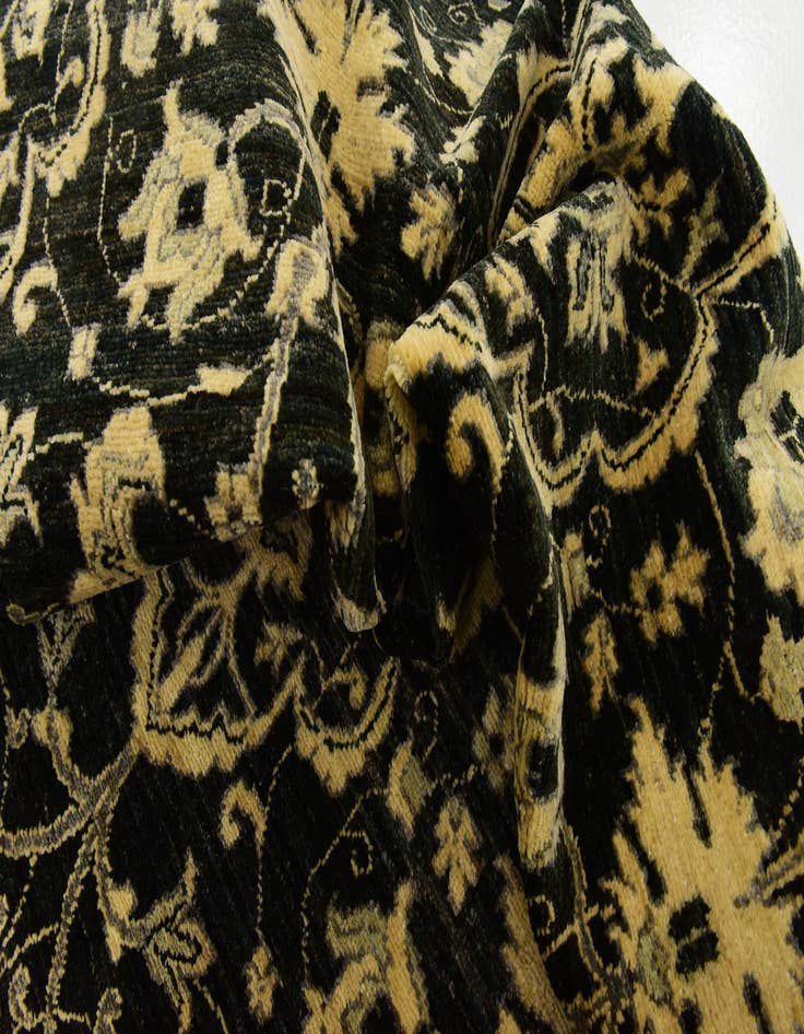 Detail image of 4' 10 x 6' 8  Hand Knotted Peshawar Ziegler Rug