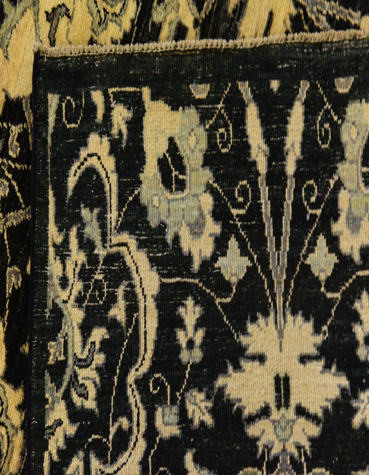 Detail image of 4' 10 x 6' 8  Hand Knotted Peshawar Ziegler Rug