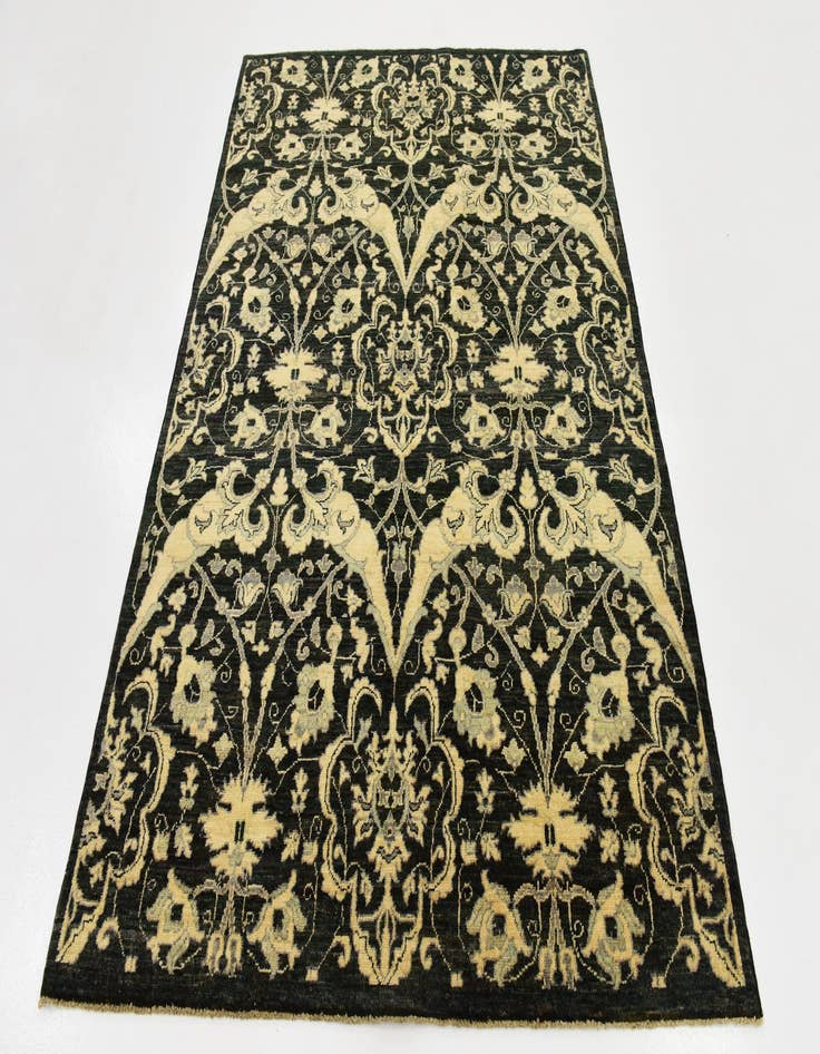 Detail image of 4' 10 x 6' 8  Hand Knotted Peshawar Ziegler Rug