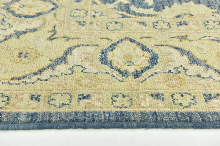 9' 5 x 12' 1 Hand Knotted Peshawar Ziegler Wool Rug