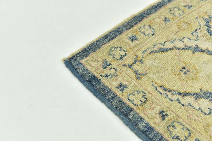 9' 5 x 12' 1 Hand Knotted Peshawar Ziegler Wool Rug
