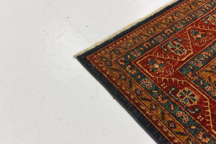 6' 9 x 10' Hand Knotted Peshawar Ziegler Rug
