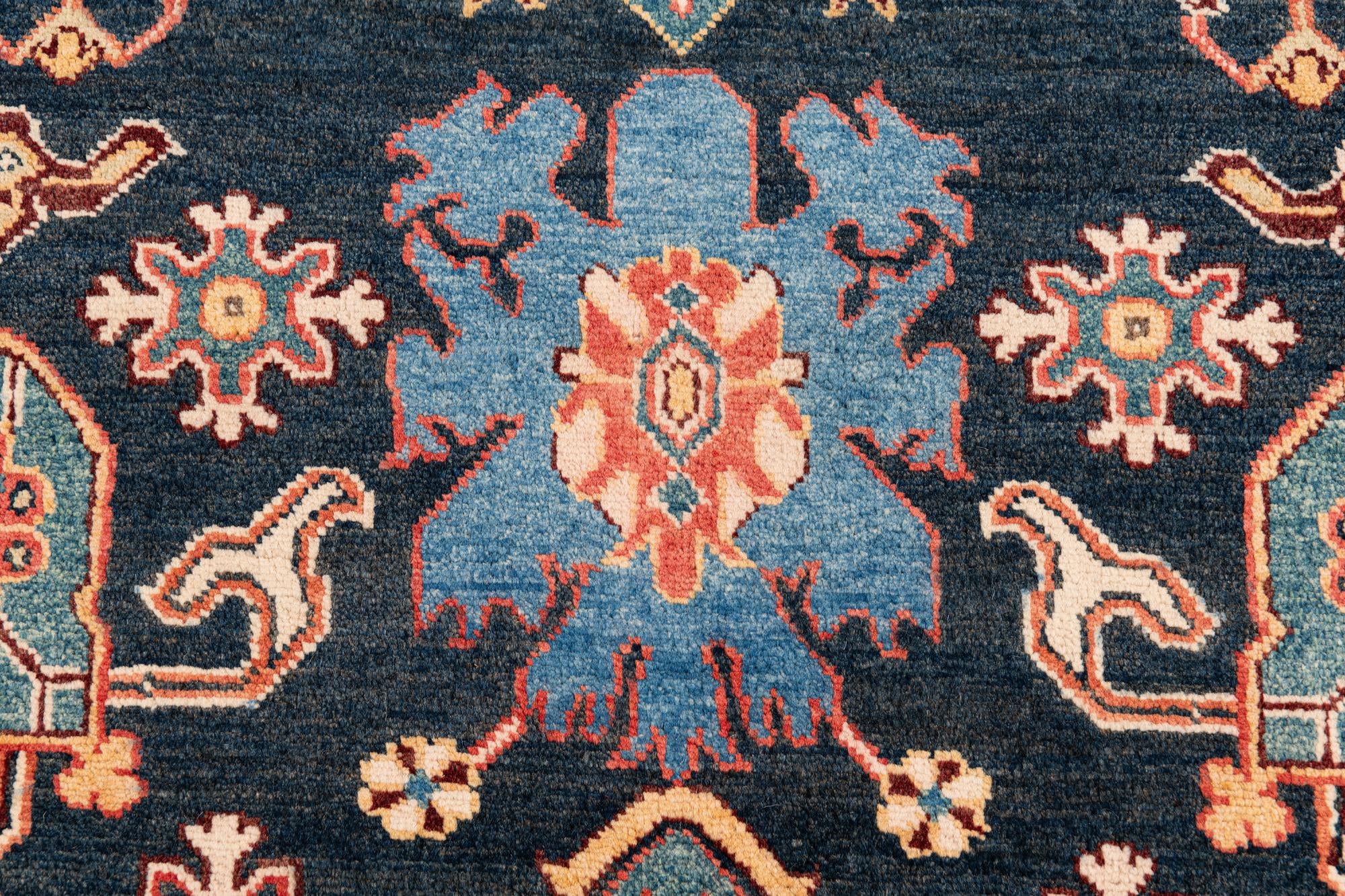 8' 2 x 11' 3 Hand Knotted Peshawar Ziegler Rug