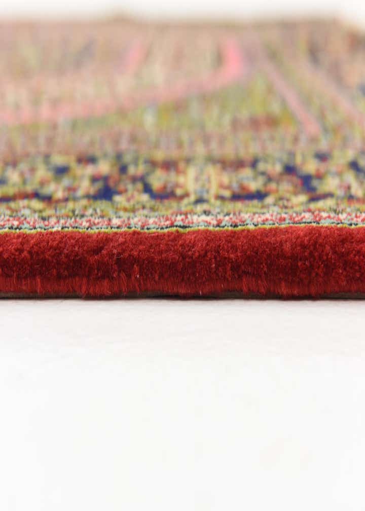 4' 7 x 6' 10 Hand Knotted Qom Persian Rug