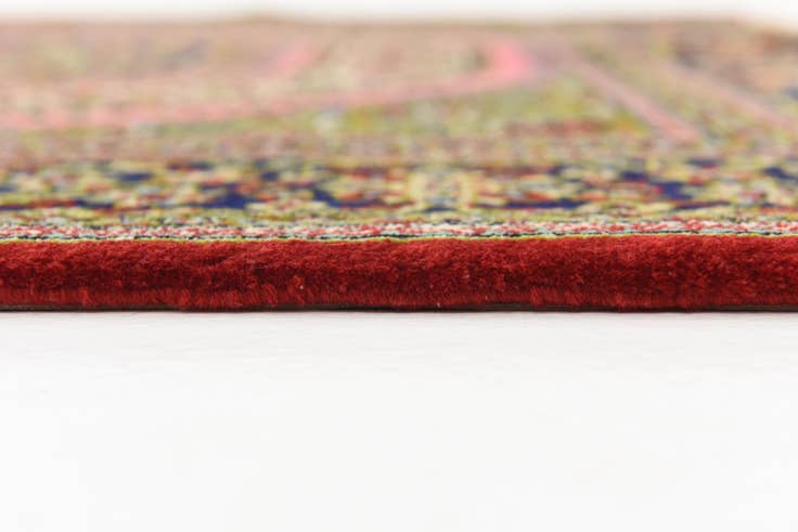 Detail image of 4' 7 x 6' 10 Hand Knotted Qom Persian Rug