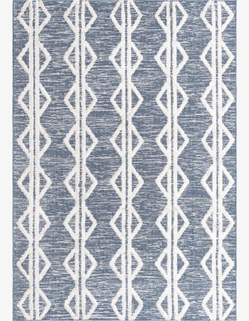 Navy Blue Sabrina Soto Casa Palma Rug