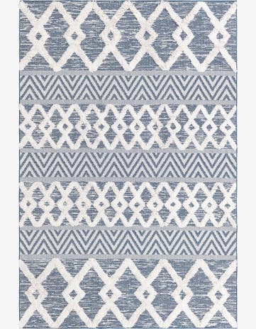 Navy Blue Sabrina Soto Casa Valencia Rug