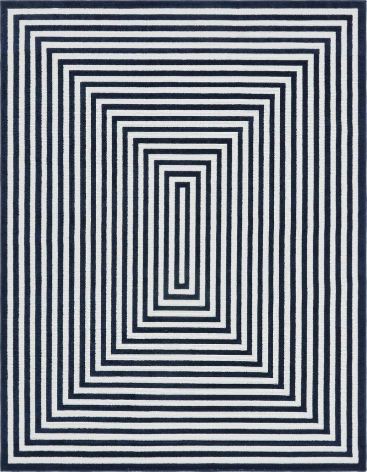 Detail image of 8' x 10' Easy-Clean Sabrina Soto Prescott Indoor / Outdoor Rug
