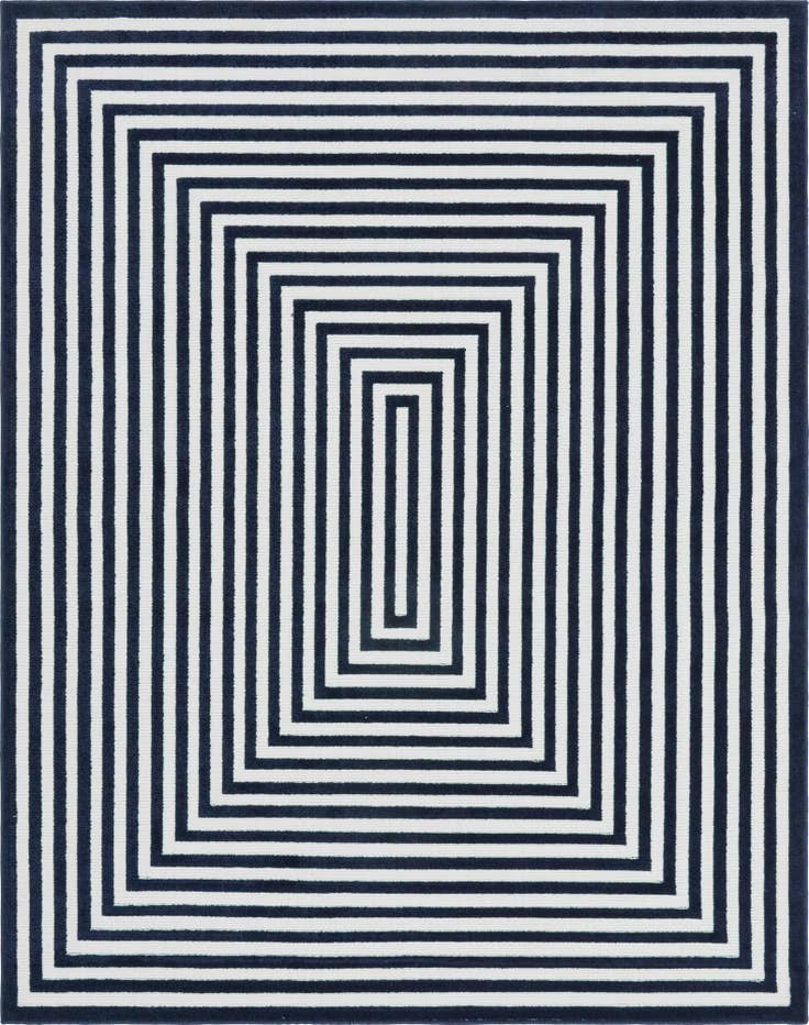 Detail image of 8' x 10' Easy-Clean Sabrina Soto Prescott Indoor / Outdoor Rug
