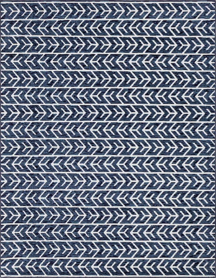 Detail image of 9' x 12' 2 Easy-Clean Sabrina Soto Aston Indoor / Outdoor Rug