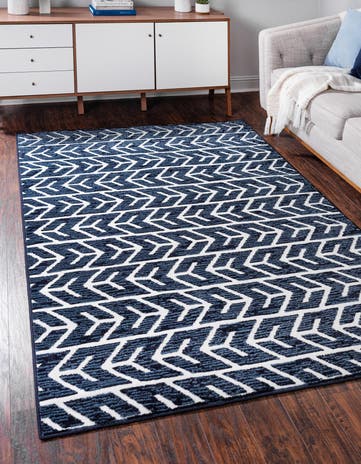 8' x 10' Easy-Clean Sabrina Soto Aston Indoor / Outdoor Rug