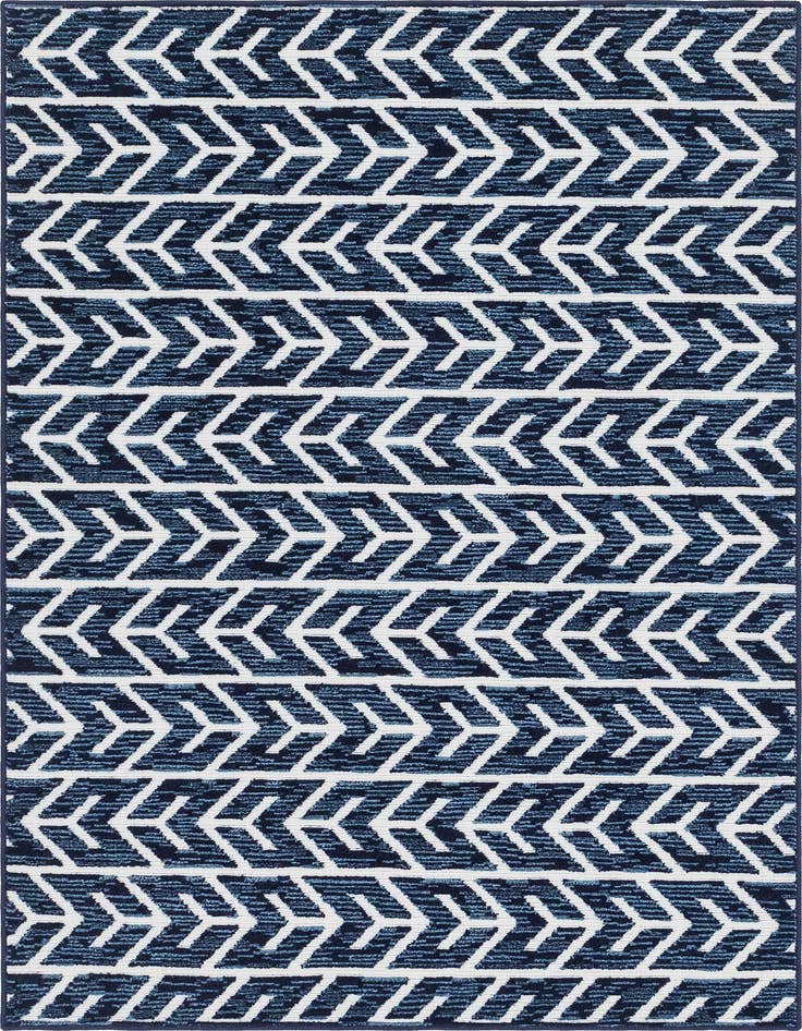 Detail image of 5' x 8' Easy-Clean Sabrina Soto Aston Indoor / Outdoor Rug