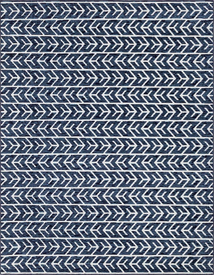 Detail image of 10' x 13' Easy-Clean Sabrina Soto Aston Indoor / Outdoor Rug