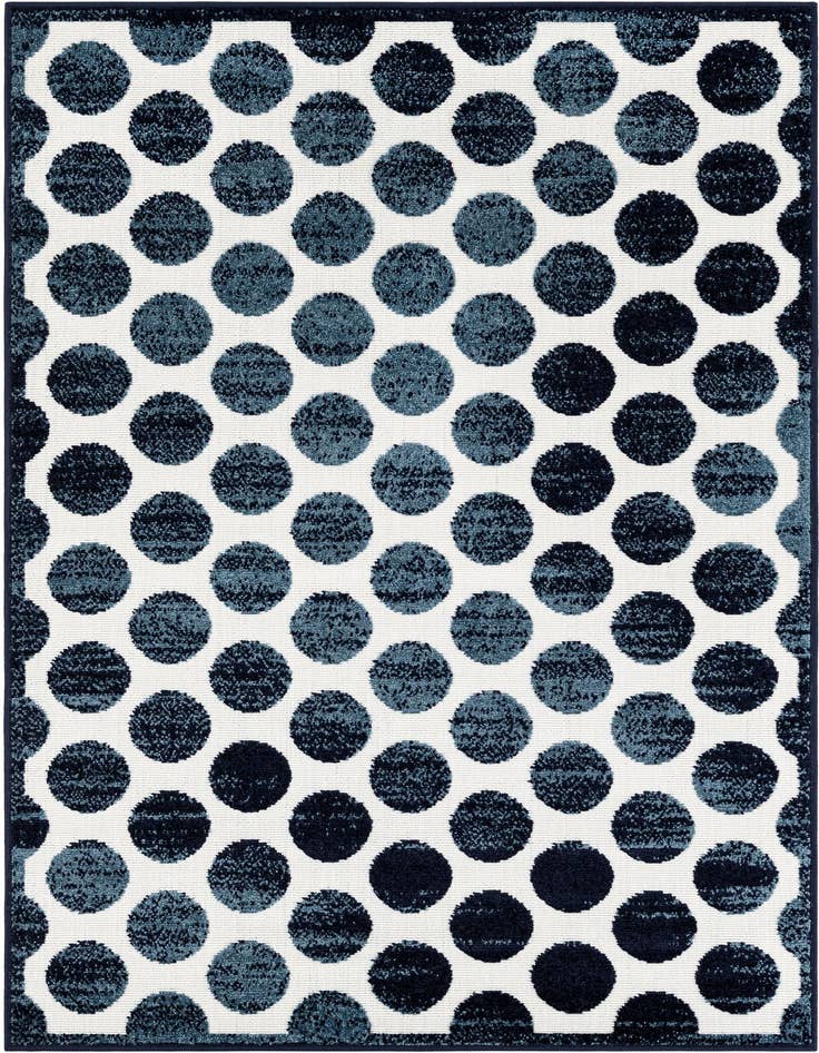 Detail image of 4' x 6' Easy-Clean Sabrina Soto Indoor / Outdoor Rug
