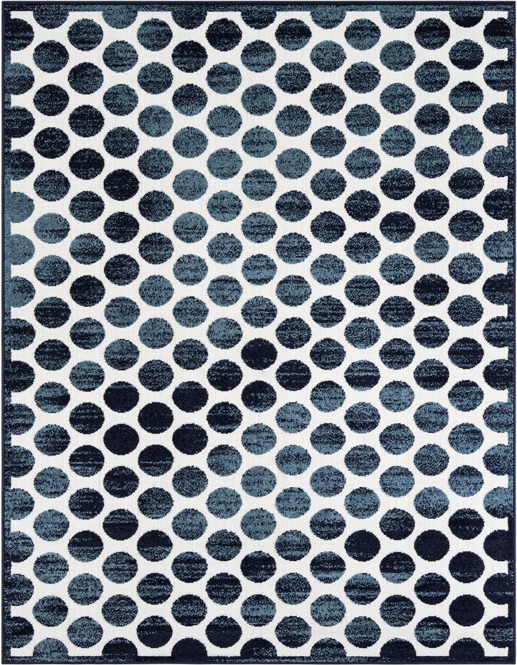 Detail image of 6' x 9' Easy-Clean Sabrina Soto Indoor / Outdoor Rug