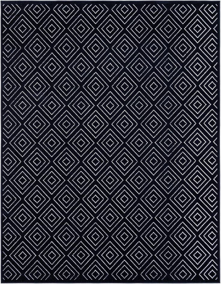 Detail image of 7' 10 x 10' Easy-Clean Sabrina Soto Indoor / Outdoor Rug