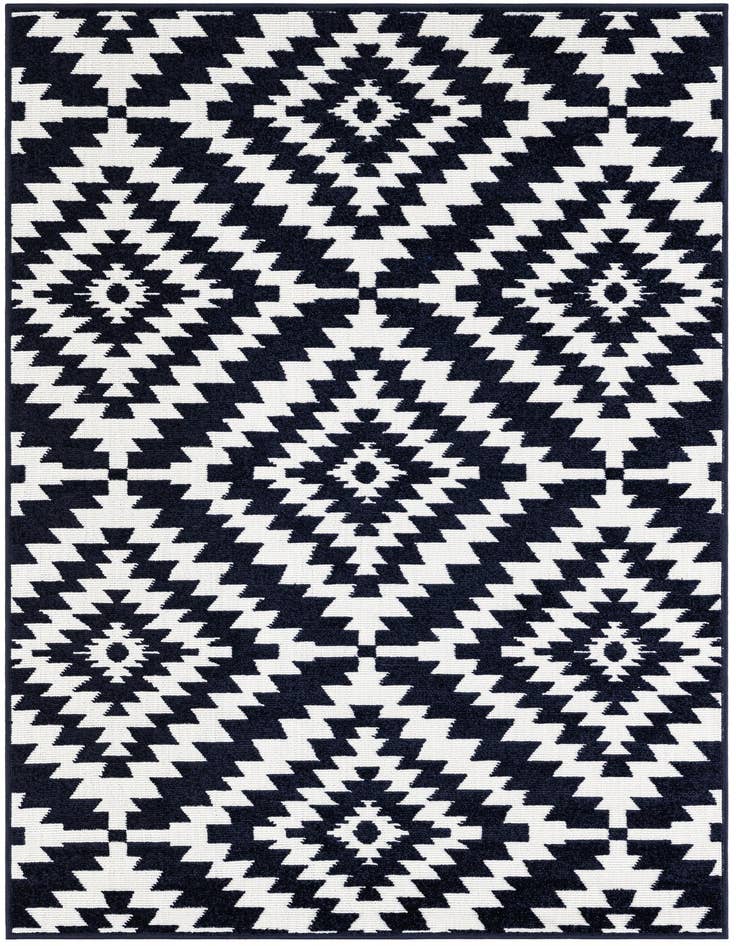 Detail image of 4' x 6' Easy-Clean Sabrina Soto Indoor / Outdoor Rug