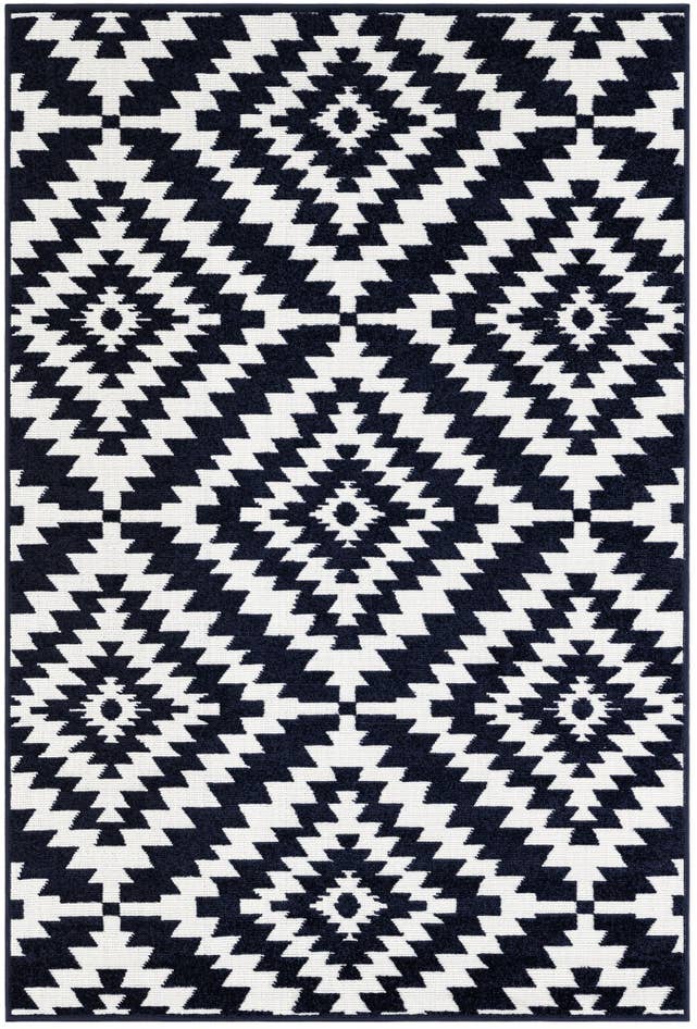 Detail image of 4' x 6' Easy-Clean Sabrina Soto Indoor / Outdoor Rug