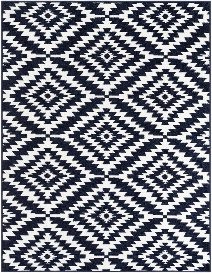 Detail image of 5' x 8' Easy-Clean Sabrina Soto Indoor / Outdoor Rug