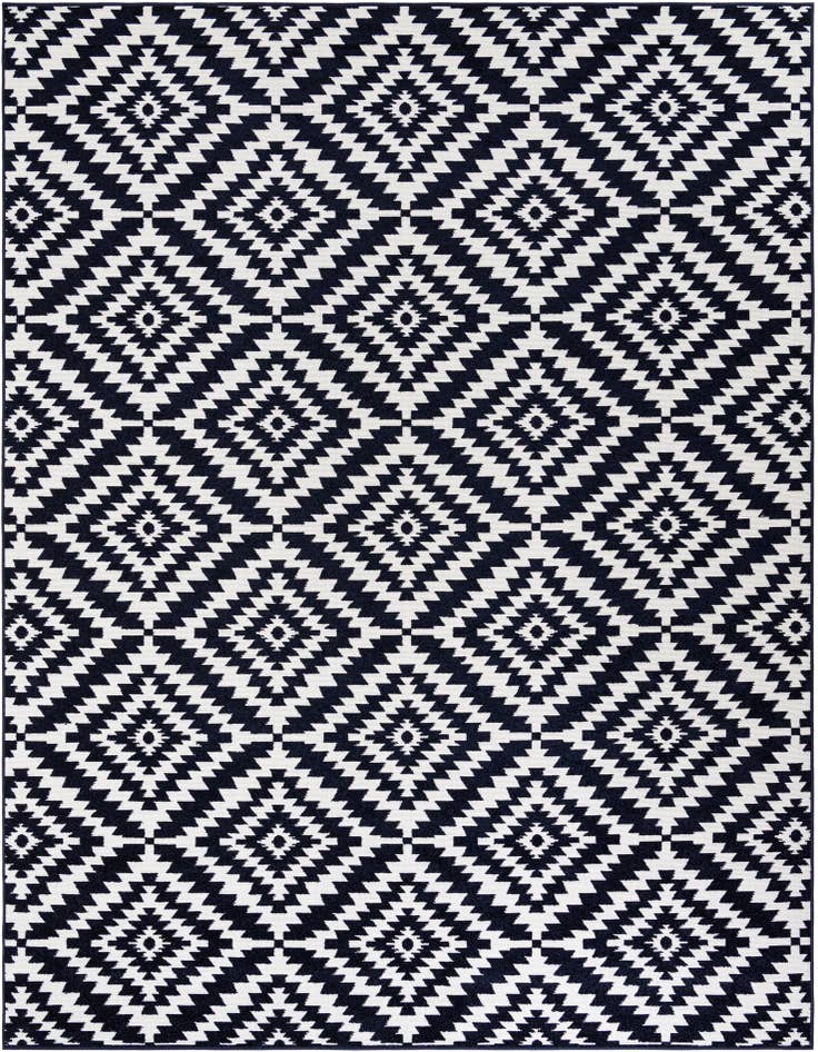 Detail image of 9' x 12' Easy-Clean Sabrina Soto Indoor / Outdoor Rug