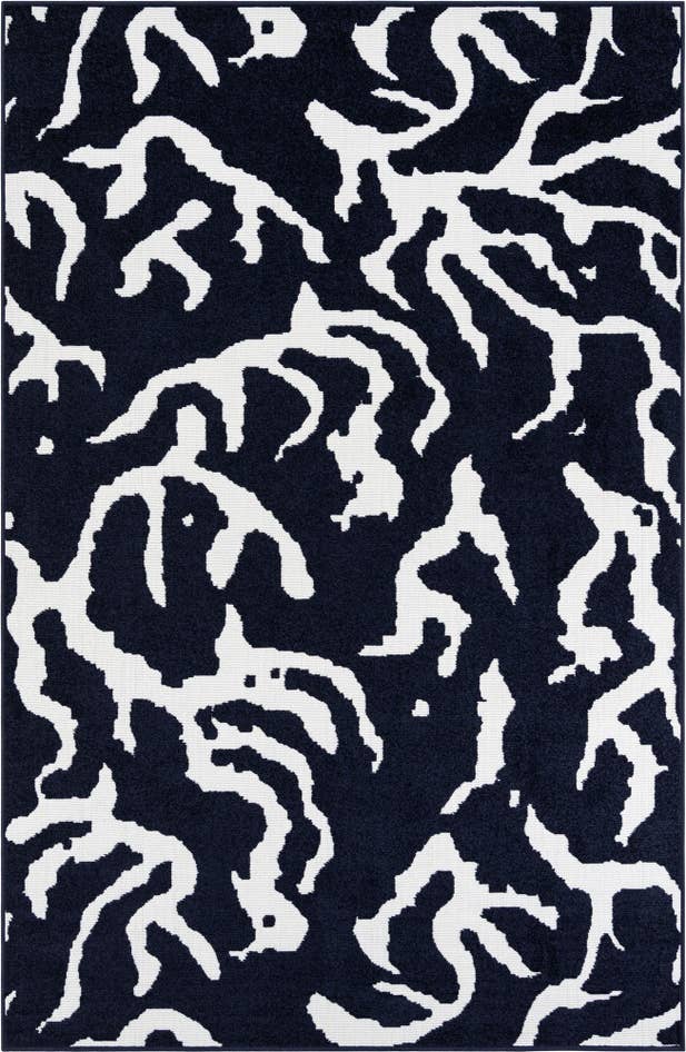Detail image of 6' x 9' Easy-Clean Sabrina Soto Indoor / Outdoor Rug