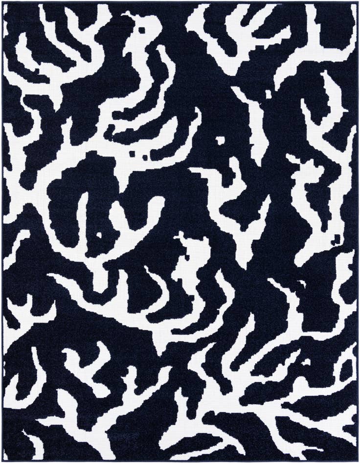 Detail image of 7' 10 x 10' Easy-Clean Sabrina Soto Indoor / Outdoor Rug