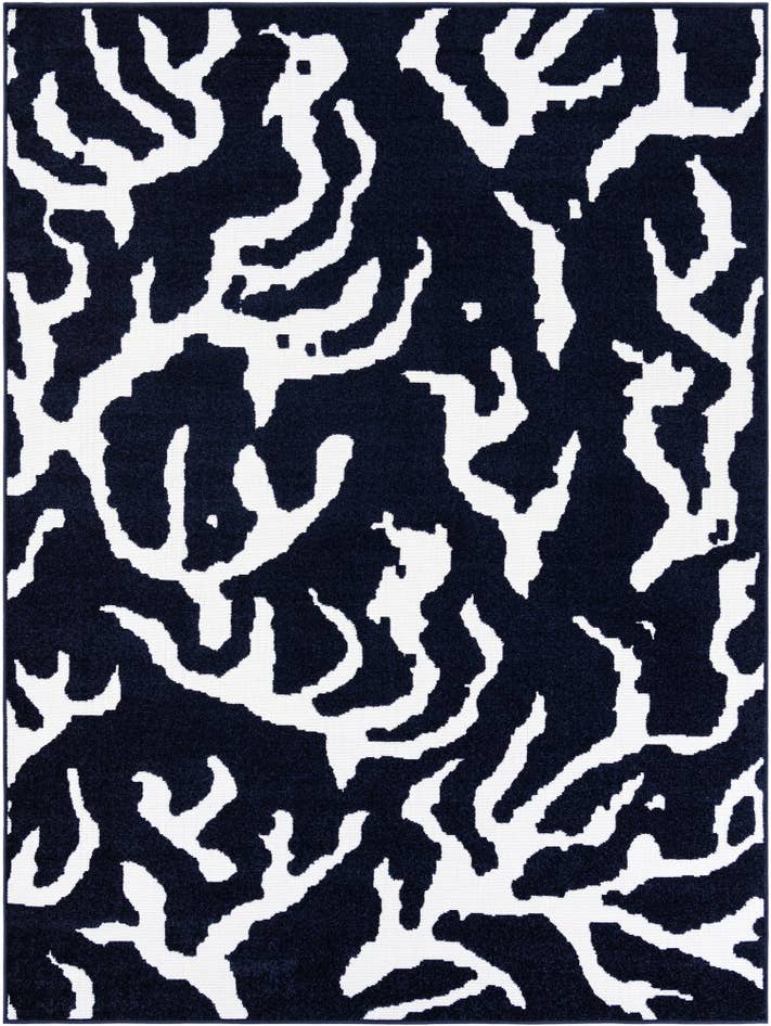 Detail image of 7' 10 x 10' Easy-Clean Sabrina Soto Indoor / Outdoor Rug