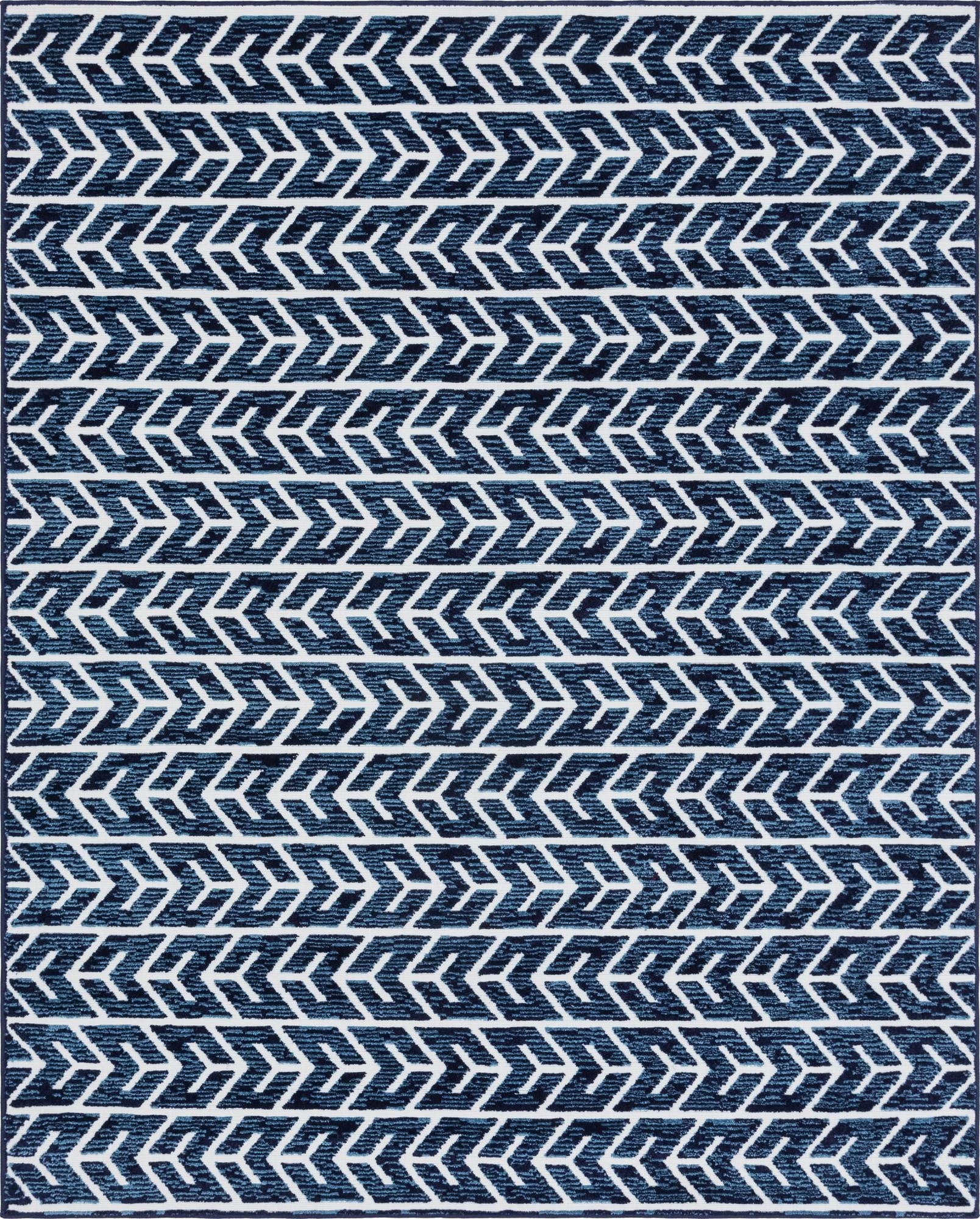 7' x 10'  Washable Sabrina Soto Aston Indoor / Outdoor Rug