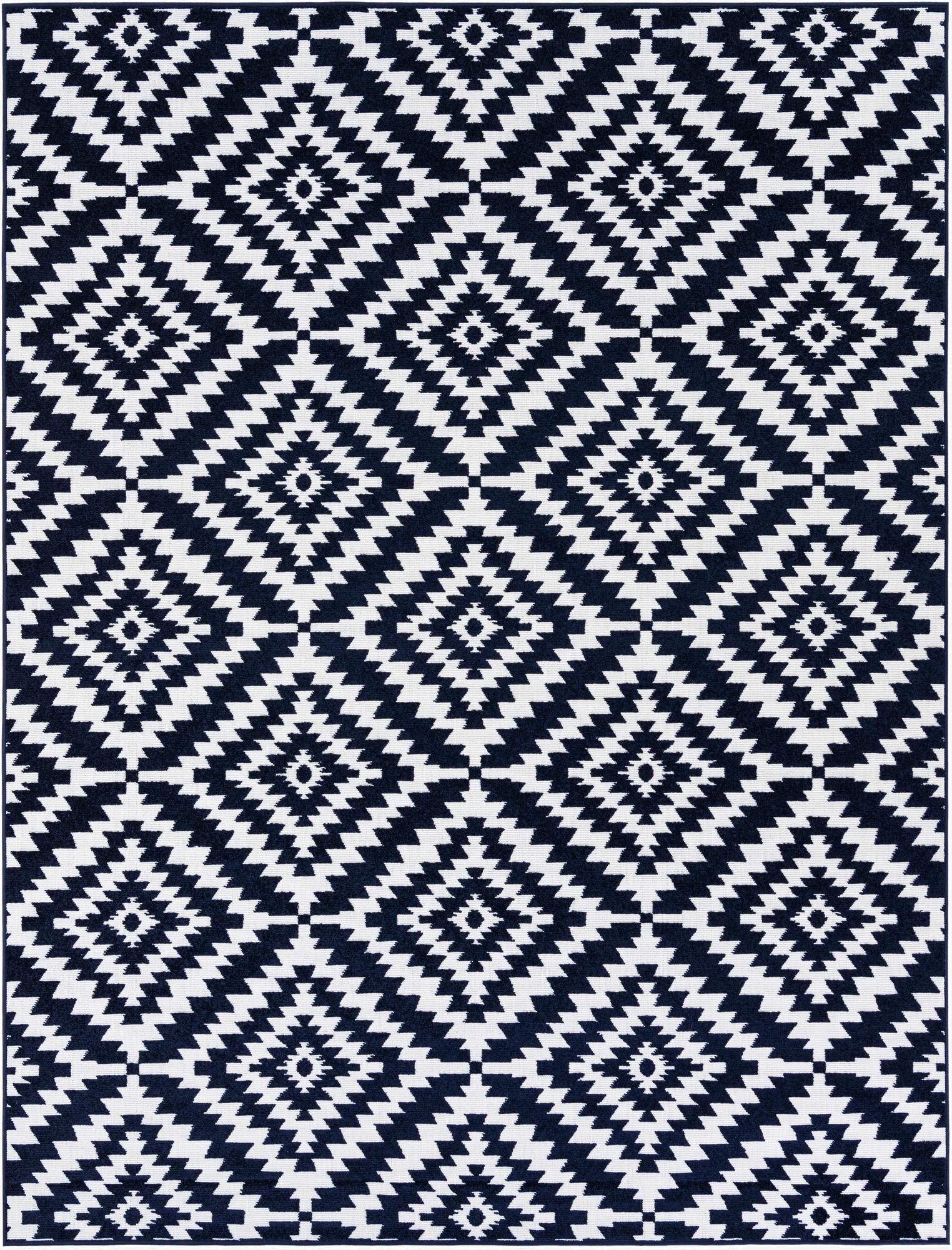 7' 10 x 10'  Washable Sabrina Soto Indoor / Outdoor Rug