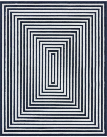 8' x 10' Easy-Clean Sabrina Soto Prescott Indoor / Outdoor Rug