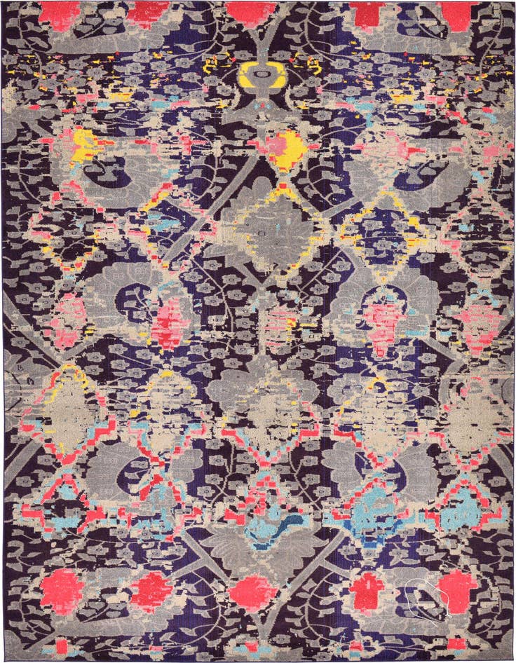 Detail image of 10' 6 x 16' 5 Washable Santa Fe Rug