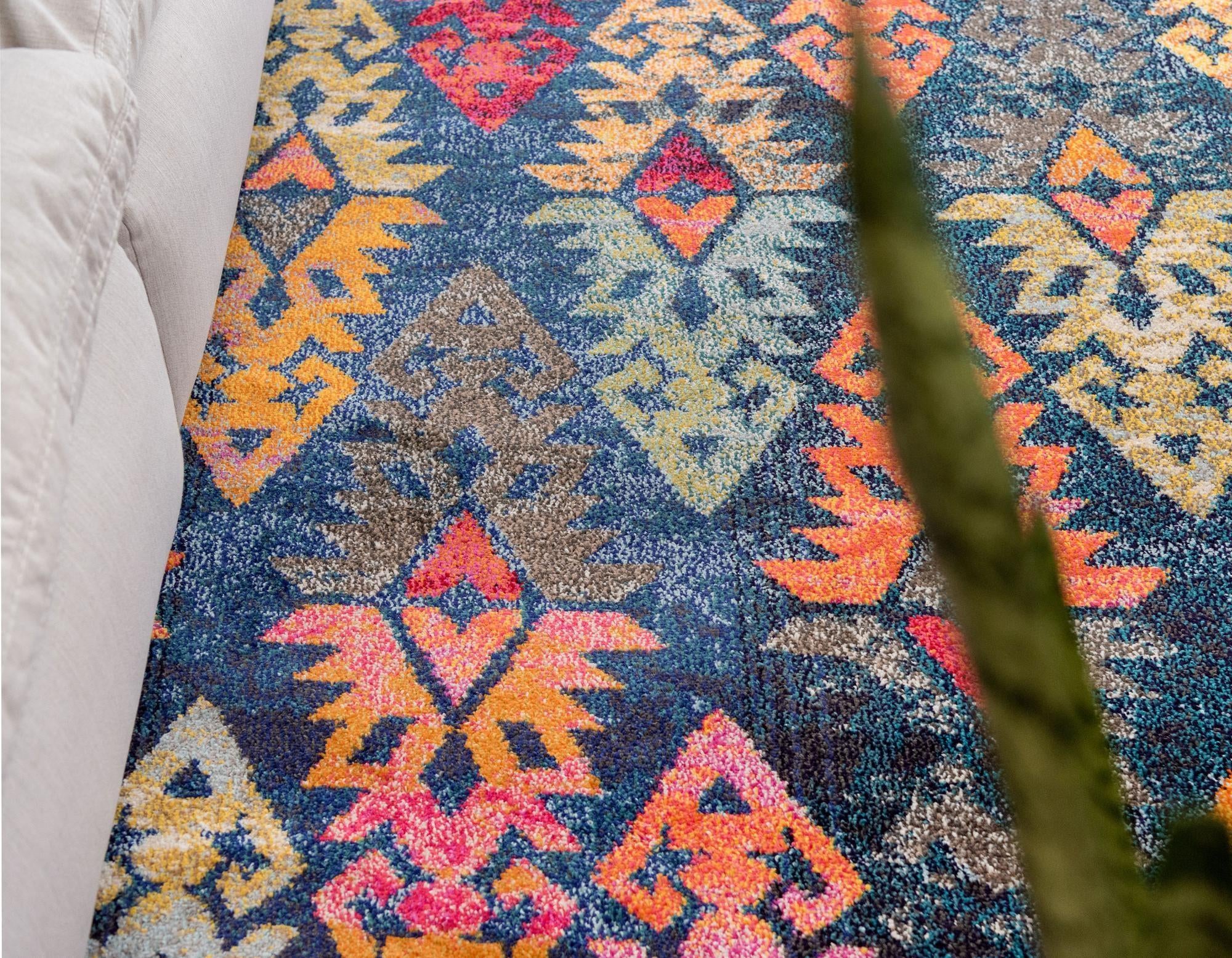 9' x 12' 2 Washable Santa Fe Rug