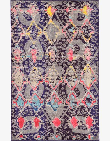 5' x 8' Washable Santa Fe Rug