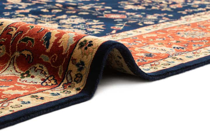 6' 6 x 9' 8 Hand Knotted Sarough Oriental Wool Rug