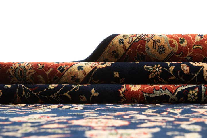 6' 6 x 9' 8 Hand Knotted Sarough Oriental Wool Rug