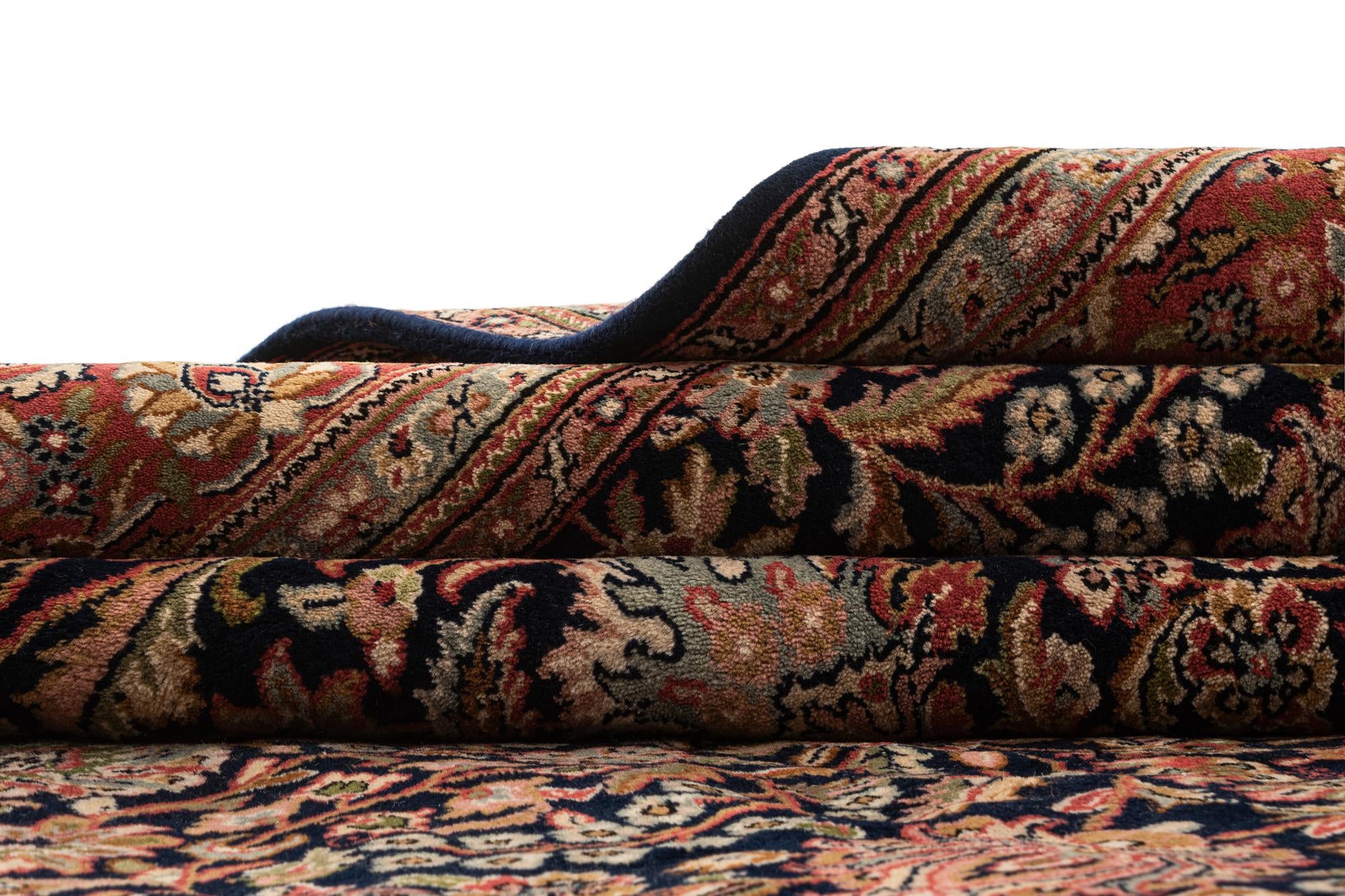 220cm x 325cm anudado a mano Sarough Alfombra Oriental Lana
