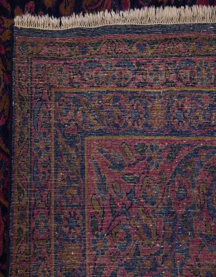 Detail image of 9' 10 x 16' Hand Knotted Sarough Persian Wool Rug