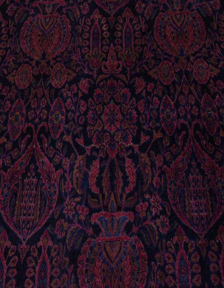 Detail image of 9' 10 x 16' Hand Knotted Sarough Persian Wool Rug