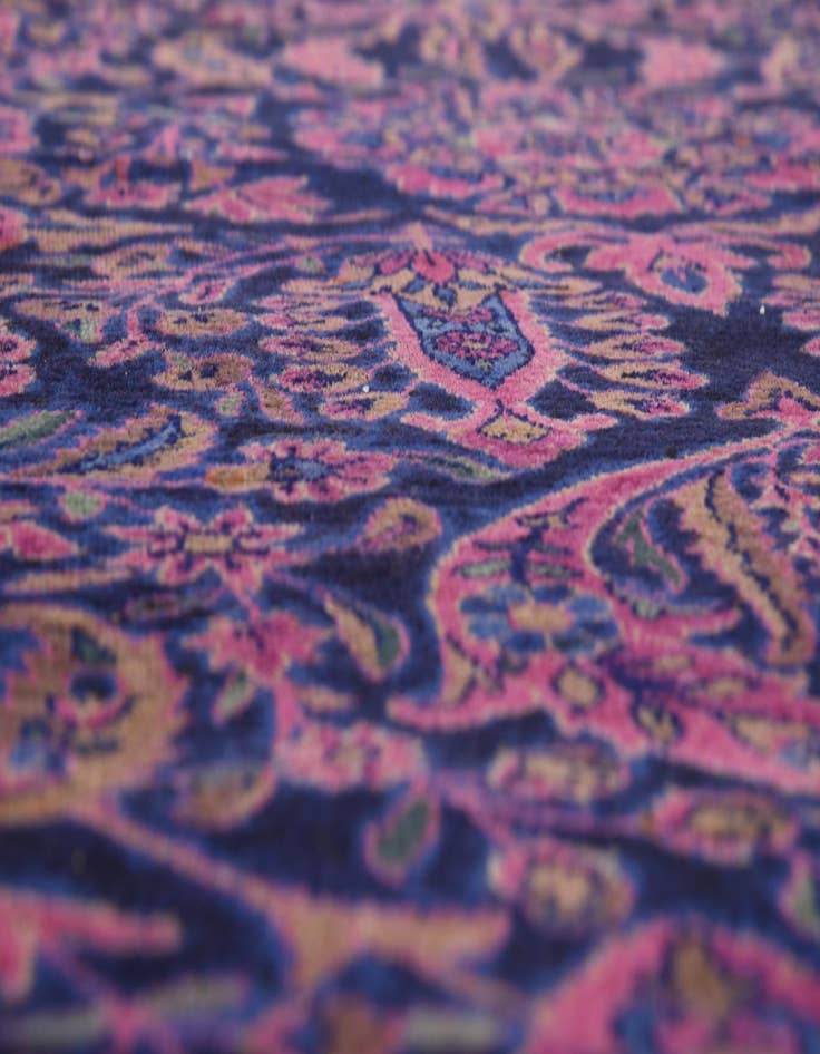 Detail image of 9' 10 x 16' Hand Knotted Sarough Persian Wool Rug