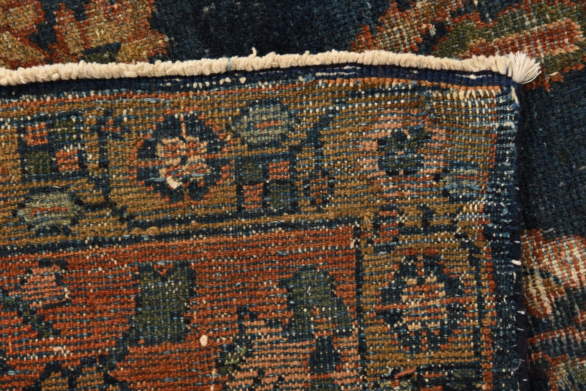 8' 7 x 12' 6 Hand Knotted Sarough Persian Wool Rug
