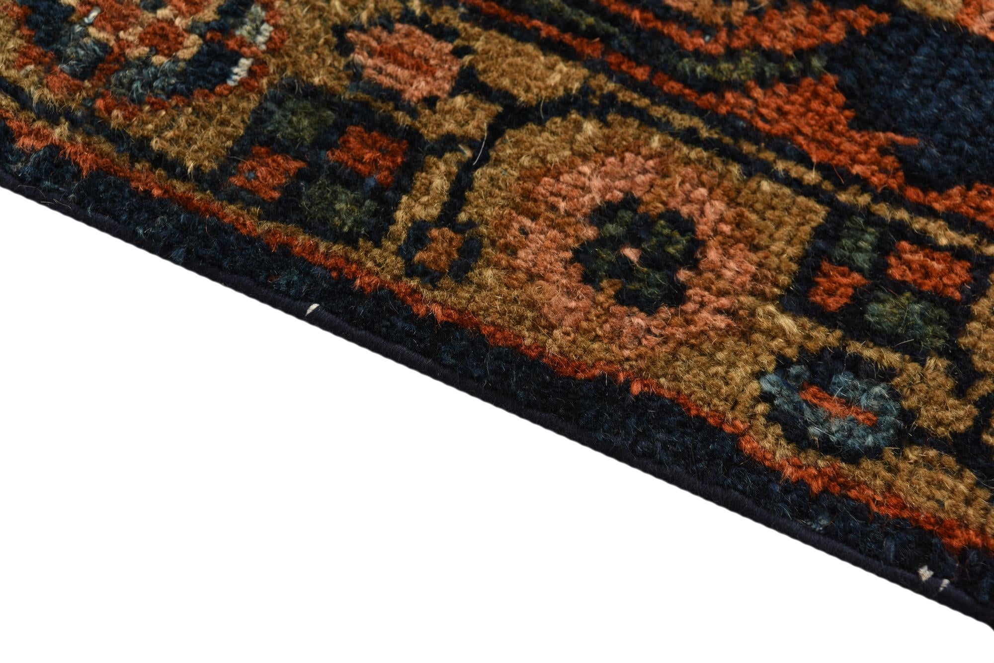 8' 7 x 12' 6 Hand Knotted Sarough Persian Wool Rug